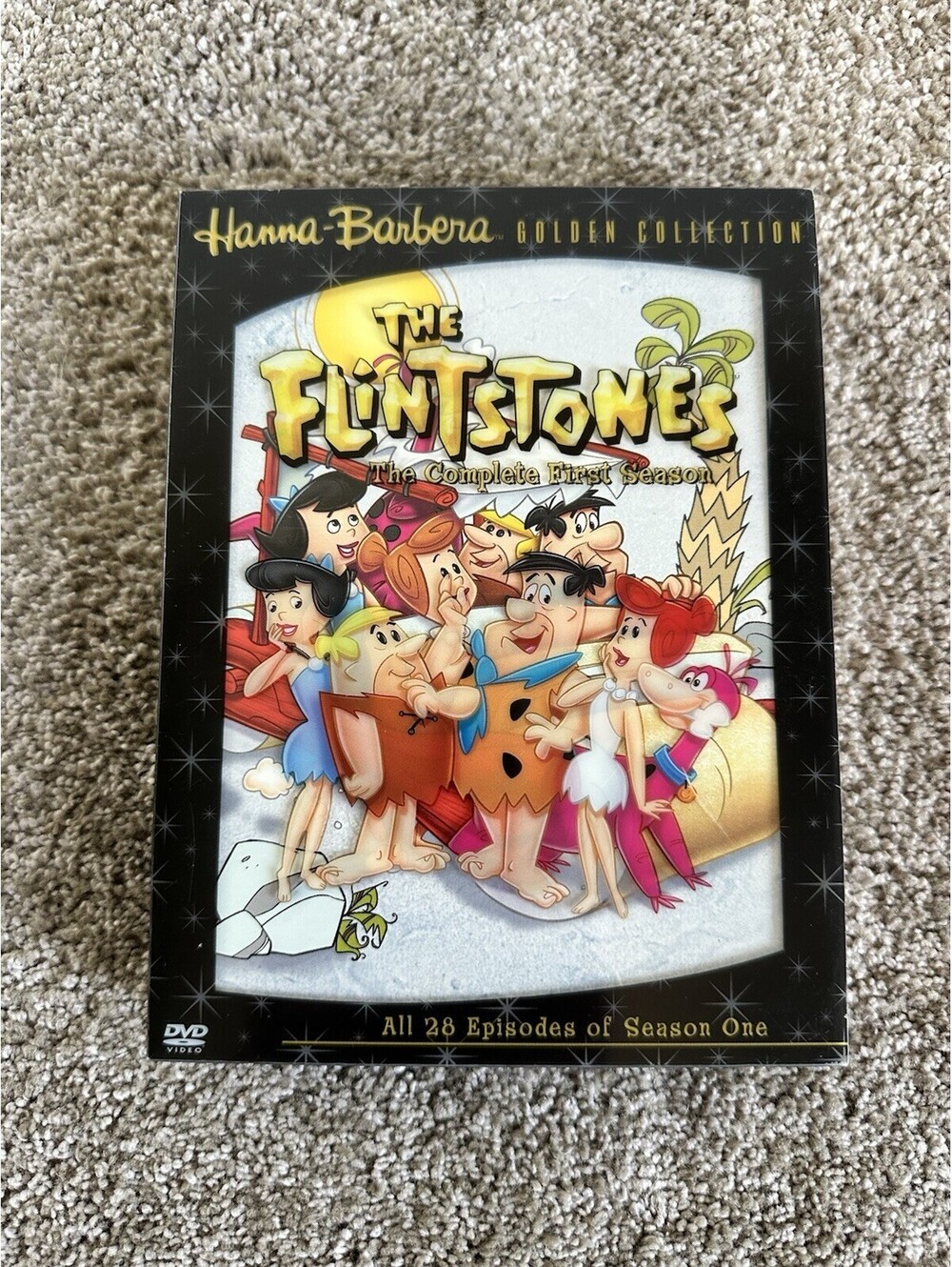 New The Flintstones Complete First Season 4 DVD Hanna Barbera Golden Collection